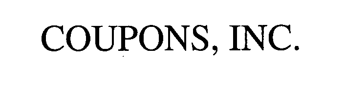 Trademark Logo COUPONS, INC.