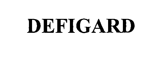 Trademark Logo DEFIGARD