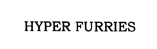 Trademark Logo HYPER FURRIES