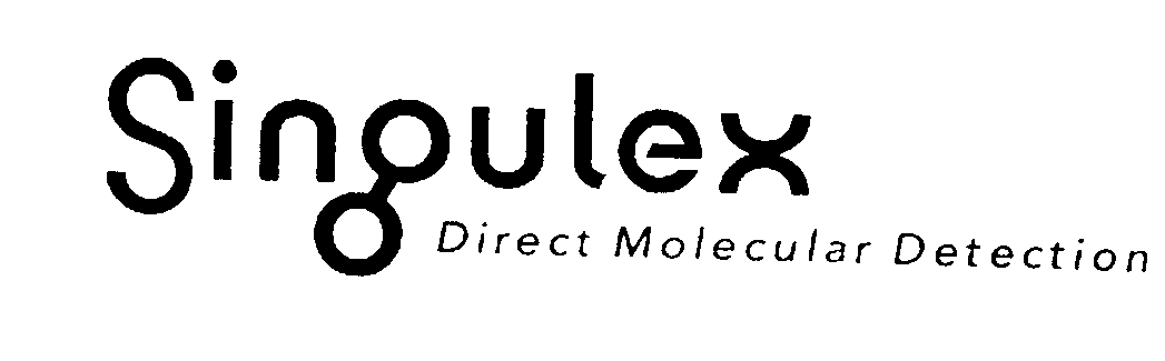 Trademark Logo SINGULEX DIRECT MOLECULAR DETECTION