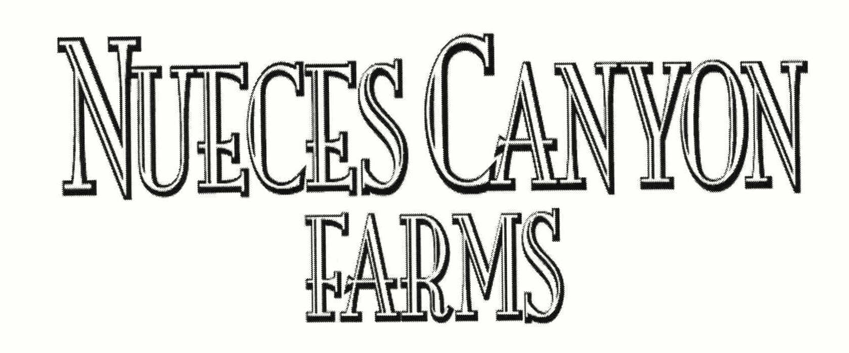 Trademark Logo NUECES CANYON FARMS