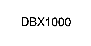 Trademark Logo DBX1000