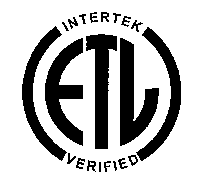  INTERTEK ETL VERIFIED