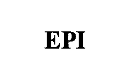 Trademark Logo EPI