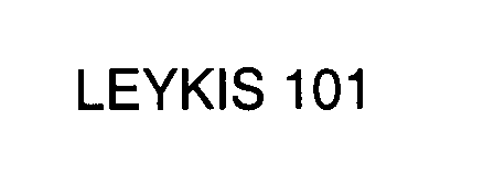 Trademark Logo LEYKIS 101