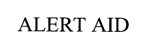 Trademark Logo ALERT AID