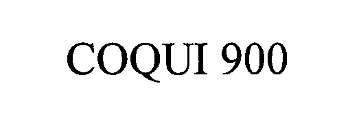Trademark Logo COQUI 900