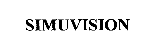 Trademark Logo SIMUVISION