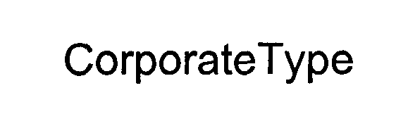  CORPORATE TYPE