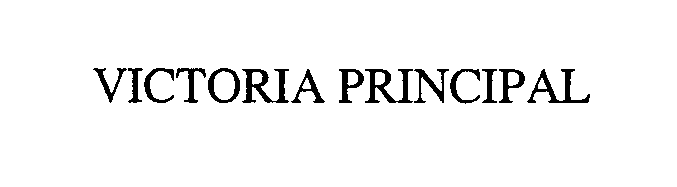 Trademark Logo VICTORIA PRINCIPAL