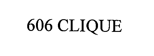  606 CLIQUE