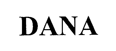Trademark Logo DANA