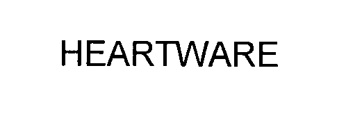 Trademark Logo HEARTWARE