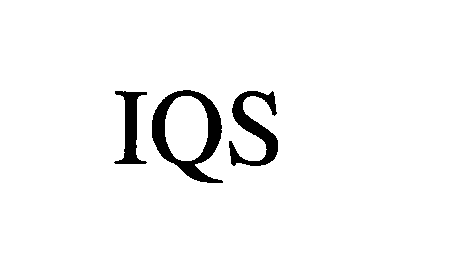 Trademark Logo IQS