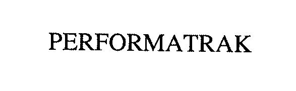 Trademark Logo PERFORMATRAK