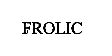 Trademark Logo FROLIC