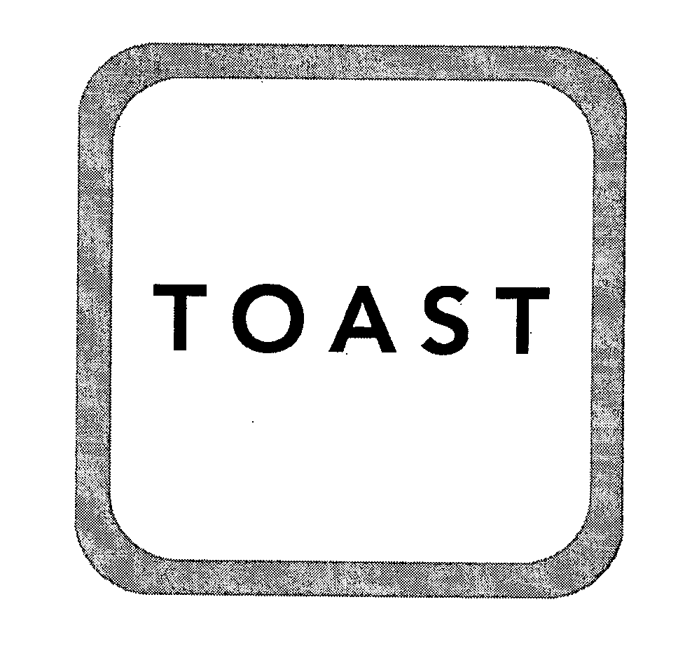 Trademark Logo TOAST