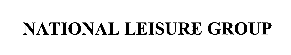  NATIONAL LEISURE GROUP