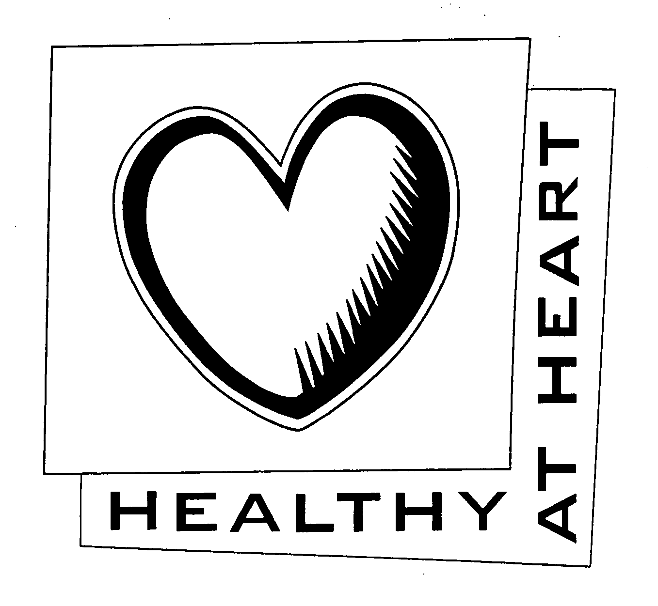 Trademark Logo HEALTHY AT HEART