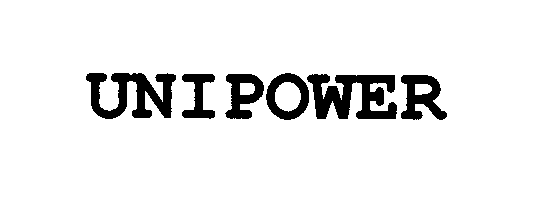 Trademark Logo UNIPOWER