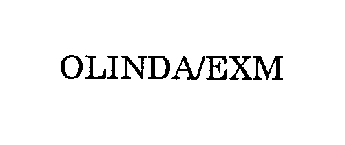 Trademark Logo OLINDA/EXM