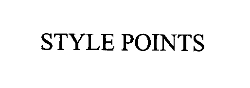 STYLE POINTS