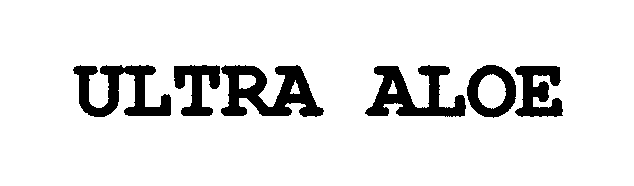 Trademark Logo ULTRA ALOE
