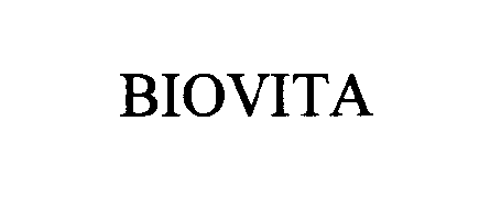 Trademark Logo BIOVITA