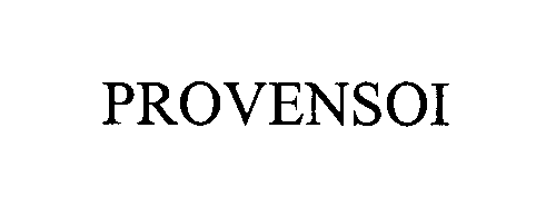 Trademark Logo PROVENSOI