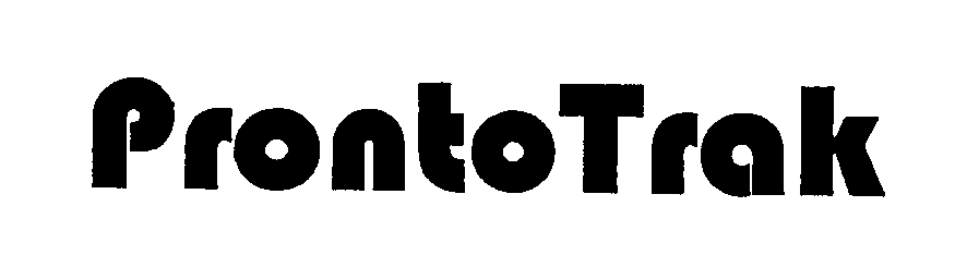 Trademark Logo PRONTOTRAK