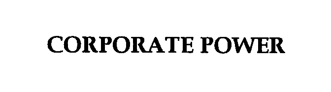 Trademark Logo CORPORATE POWER