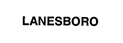 Trademark Logo LANESBORO