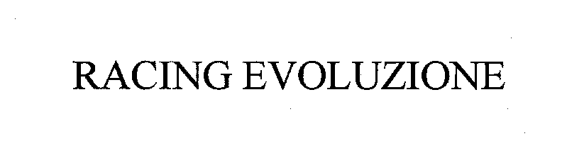  RACING EVOLUZIONE