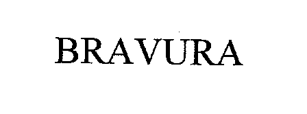 Trademark Logo BRAVURA