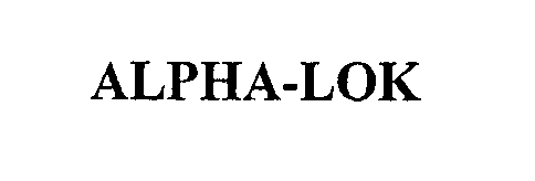 Trademark Logo ALPHA-LOK