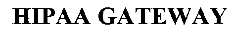 Trademark Logo HIPAA GATEWAY