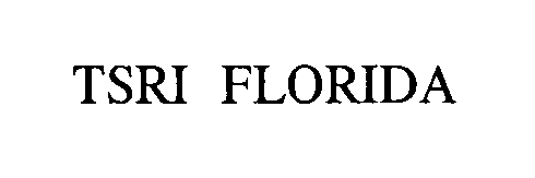 Trademark Logo TSRI FLORIDA