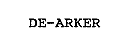  DE-ARKER