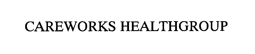Trademark Logo CAREWORKS HEALTHGROUP