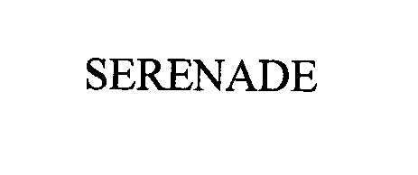 Trademark Logo SERENADE