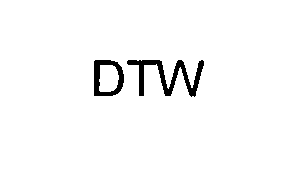 Trademark Logo DTW