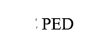 Trademark Logo PED