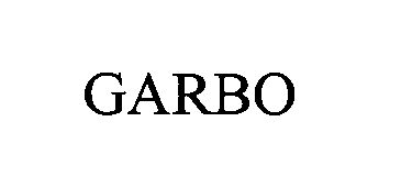 Trademark Logo GARBO