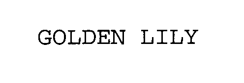 Trademark Logo GOLDEN LILY