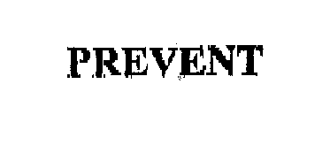 Trademark Logo PREVENT