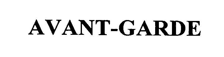 Trademark Logo AVANT-GARDE