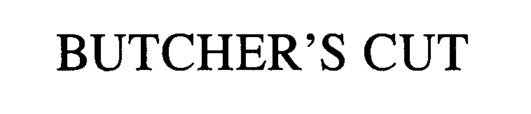 Trademark Logo BUTCHER'S CUT