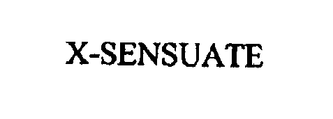 Trademark Logo X-SENSUATE