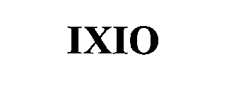 Trademark Logo IXIO
