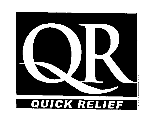 Trademark Logo QR QUICK RELIEF